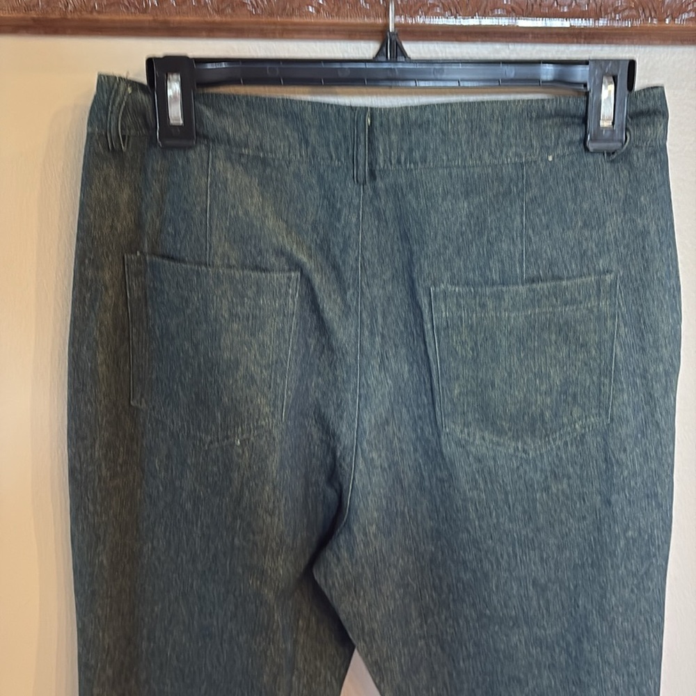 Tov Los Angeles Women’s Cotton Flare Jeans Split Flare Tie Denim Golden 38 / 6 — image 8 of 8